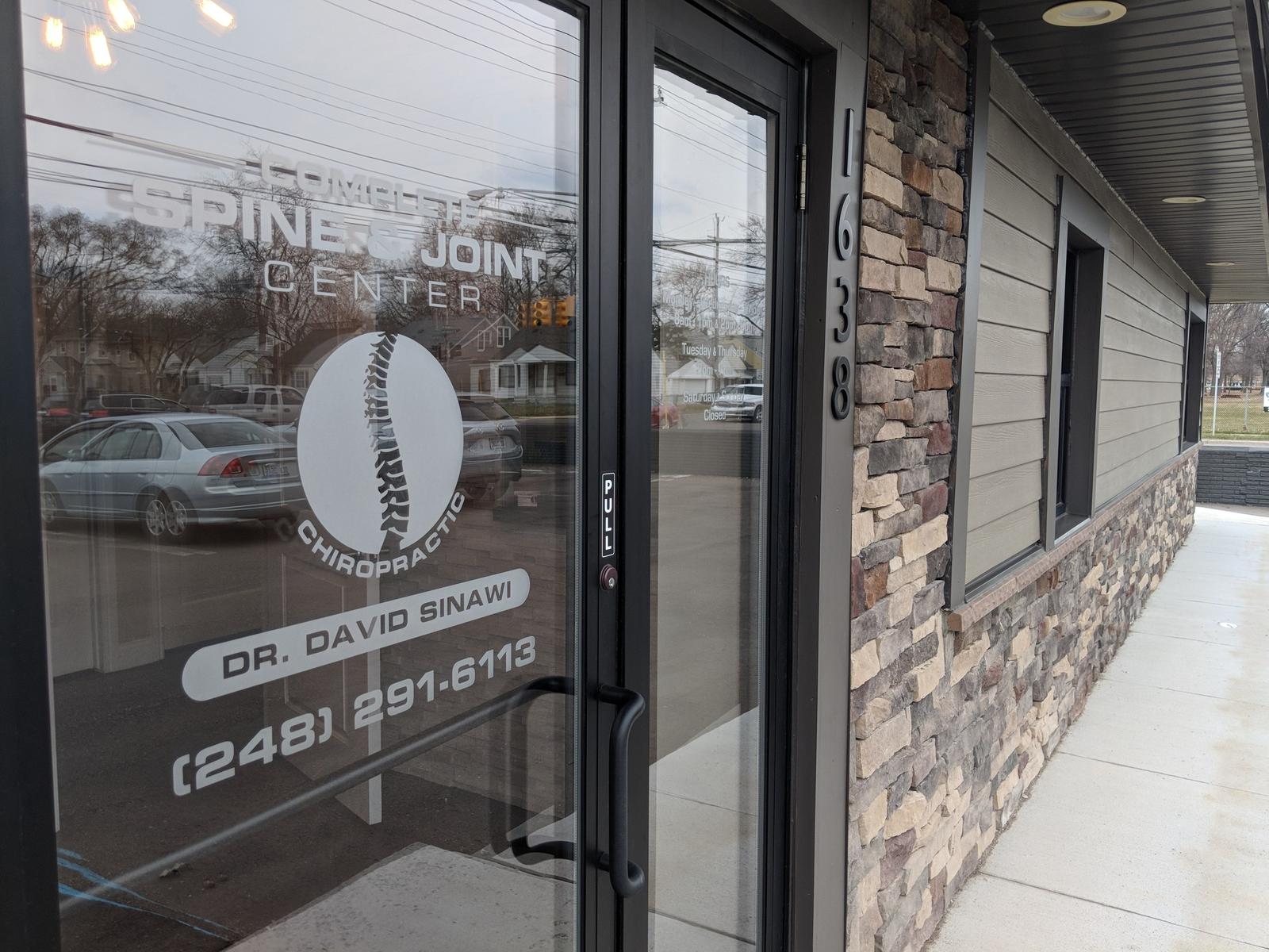 Inside Complete Spine & Joint Center's Royal Oak office
